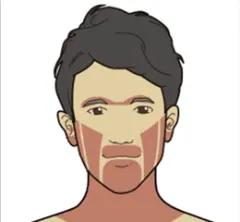 ヒゲ画像