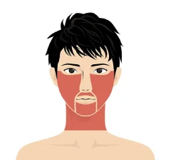 ヒゲ画像